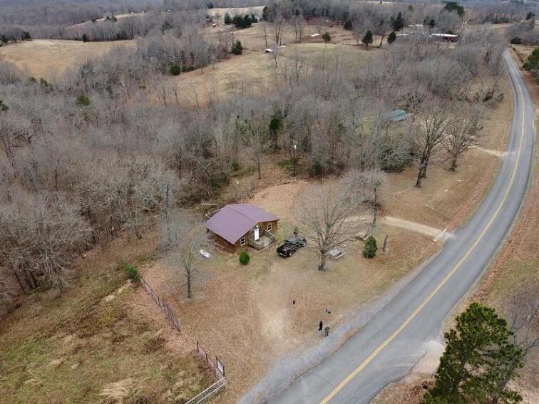 Cedar Cabin Located On A Buffalo Farm Marshall Exterior foto